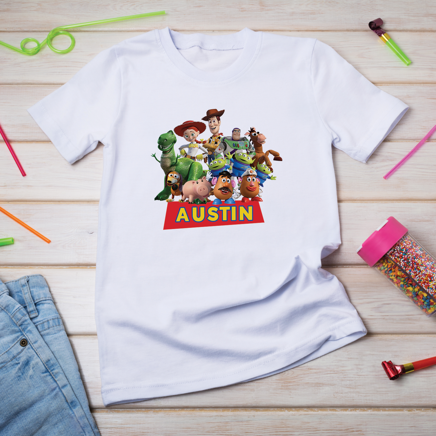 Toy Story Personalised T-shirt