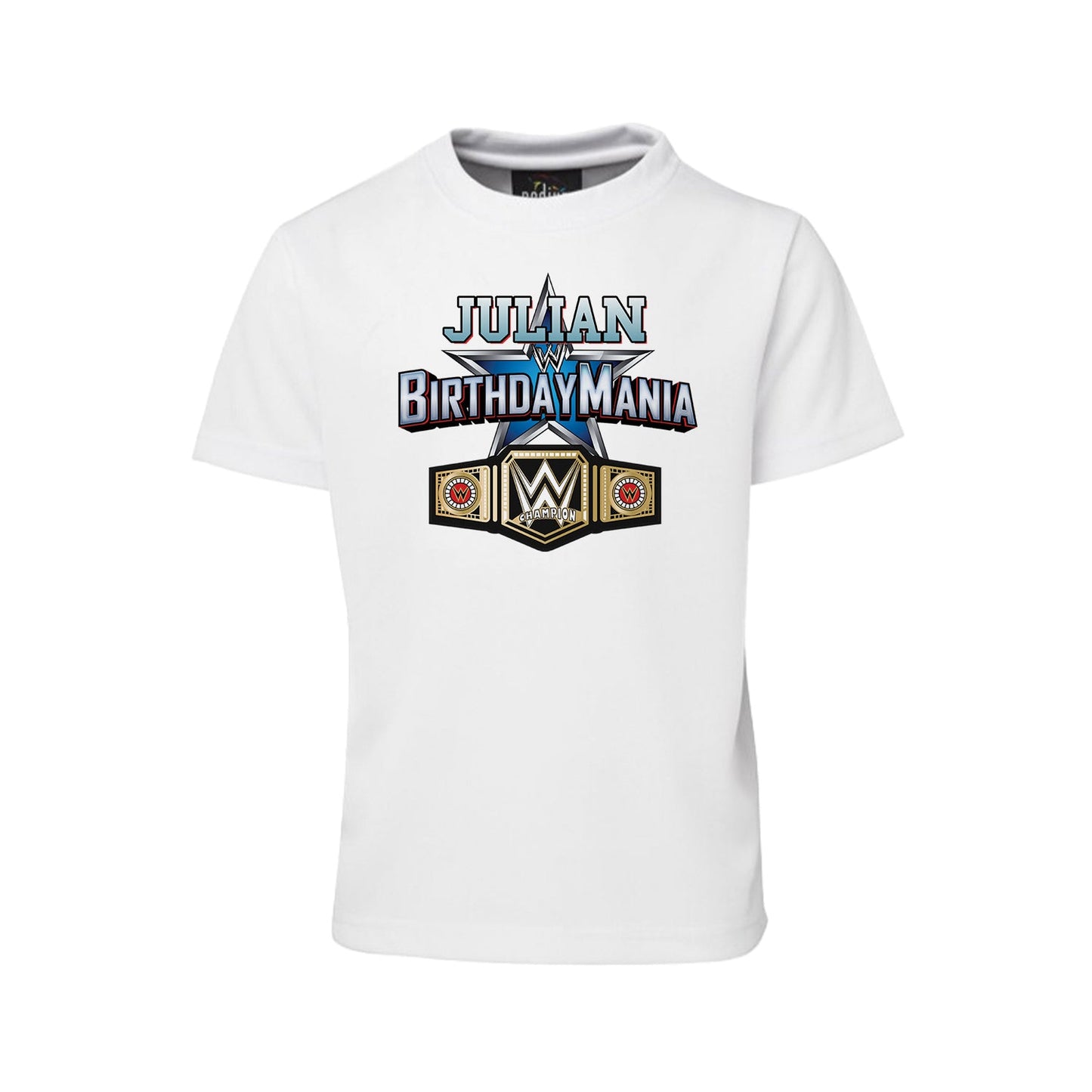 WWE themed sublimation t-shirt
